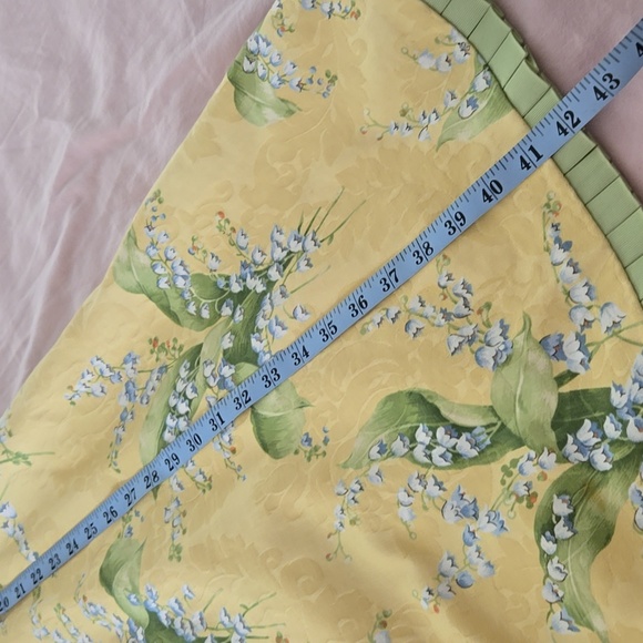 Yellow and Green Floral Dress - Picture 7 of 7